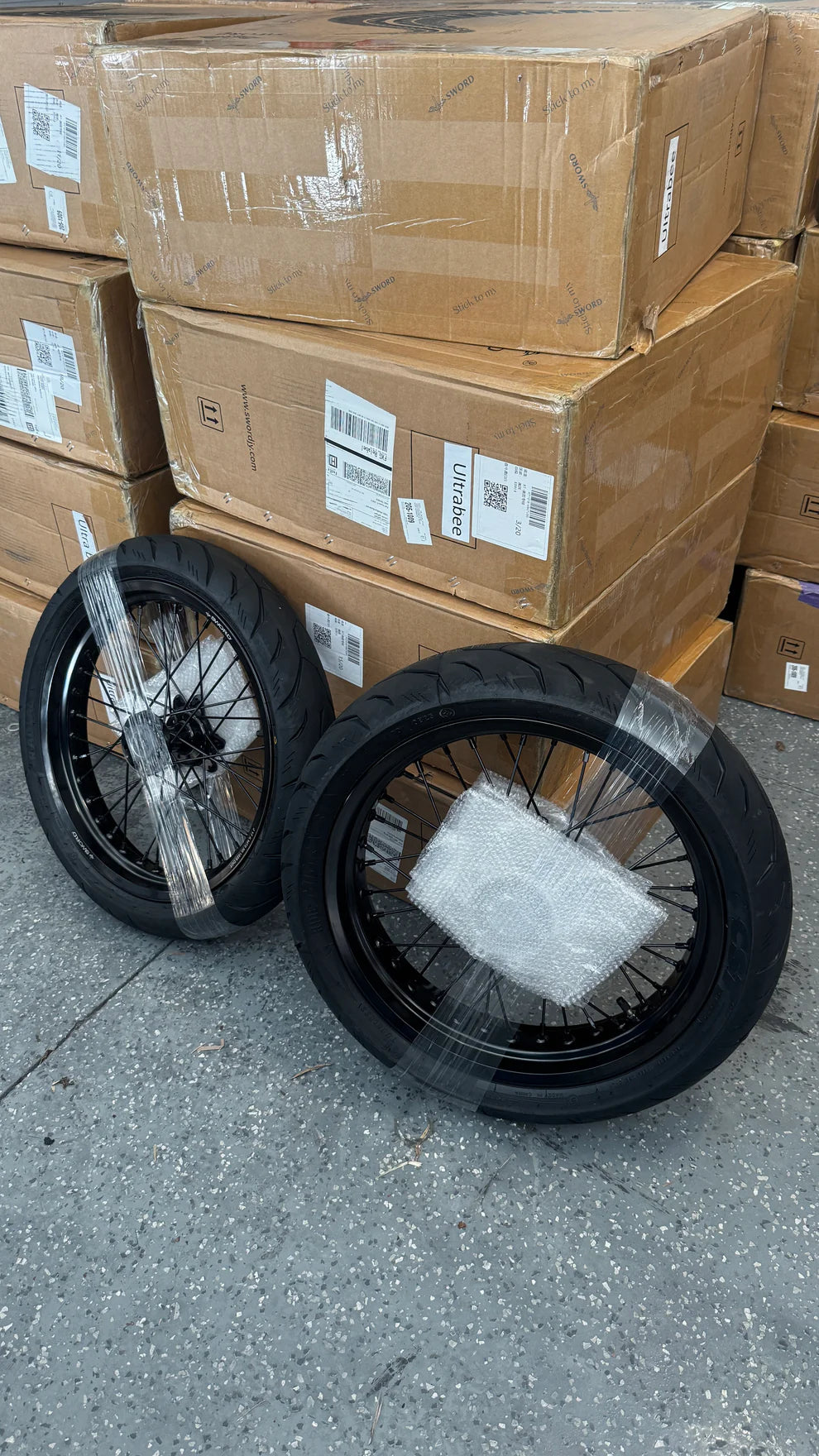Surron Ultra Bee Supermoto Wheelset